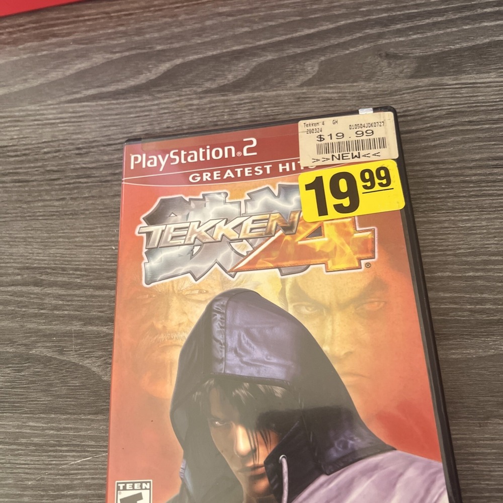 Tekken 4 (Sony PlayStation 2, 2002) CIB